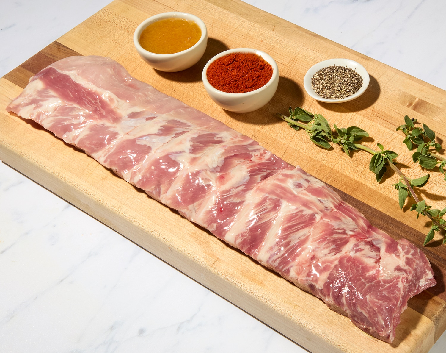 Pork Baby Back Ribs, Raised w/o Antibiotics, image 2 of 2 slides